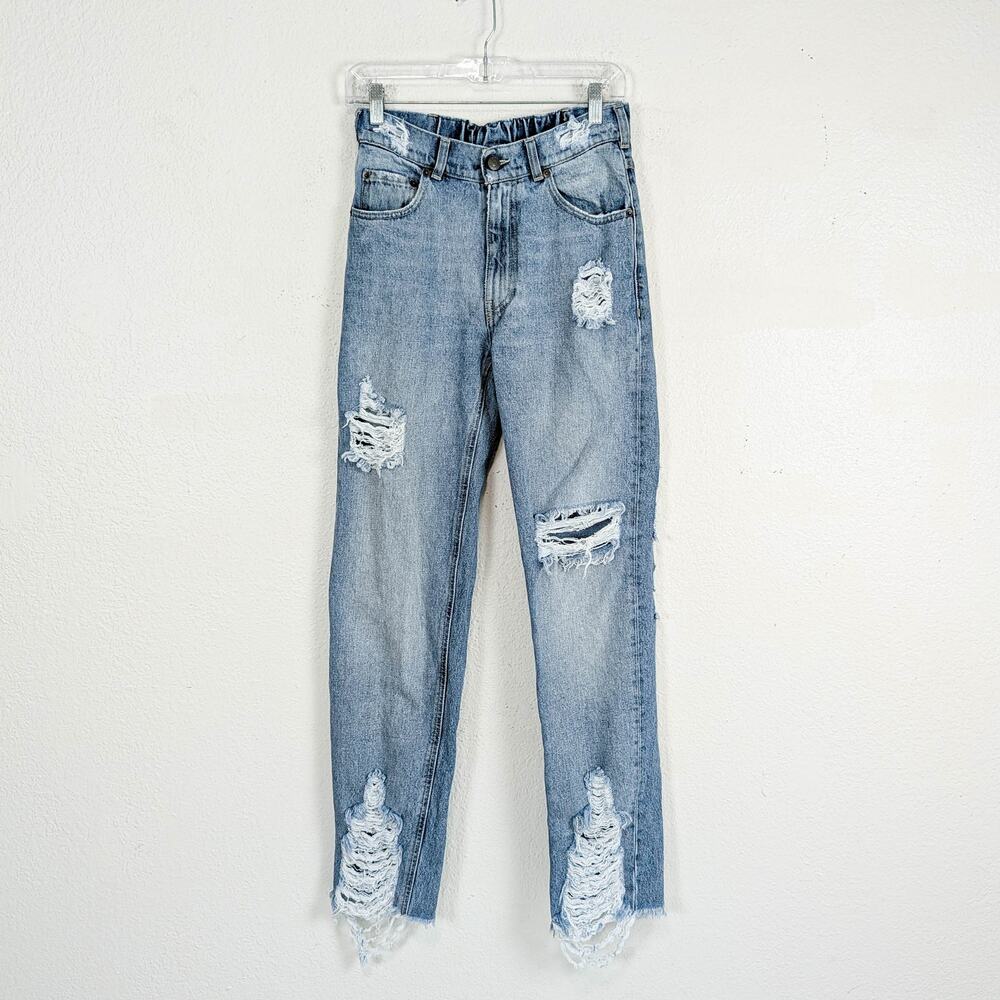 SER.O.YA Women's Lakewood Distressed Skinny jean size 24x31